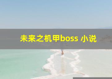 未来之机甲boss 小说